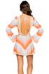 Luli Fama Los Flamencos Deep Plunge Dress